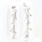 Boucles d'oreilles Boucles d'oreilles pendantes serties de diamants en or blanc 18 carats 58 Facettes 133721D