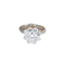 Bague 52 Bague rosette en or blanc 18 carats avec diamants 58 Facettes 136043