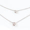 Collier Collier ras-du-cou serti de diamants en or blanc 18 carats 58 Facettes 131366AB