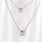 Collier Collier ras-du-cou serti de diamants en or blanc 18 carats 58 Facettes 131366AB