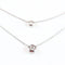 Collier Collier ras-du-cou serti de diamants en or blanc 18 carats 58 Facettes 131366AB