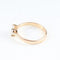 Bague 51 Bague en or rose 14 carats sertie de diamants taille marquise et princesse 58 Facettes 131455A