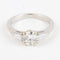 Bague 52 Graff - Bague en or blanc 18 carats avec diamants 58 Facettes 130281