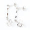Boucles d'oreilles Boucles d’oreilles longues en or blanc 18 carats et diamants taille brillant 58 Facettes VV1-E