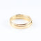 Bague 51 Bague solitaire en or jaune 18 carats avec diamant taille brillant 58 Facettes 159/24