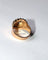 Bague 55 Bague dôme rétro en or jaune 18 carats 58 Facettes 575