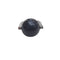 Bague 54 Bague en or blanc 18 carats avec onyx 58 Facettes T167