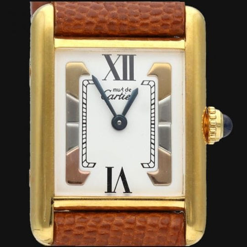 Montre Cartier Montre Tank Vermeil 58 Facettes MT44305
