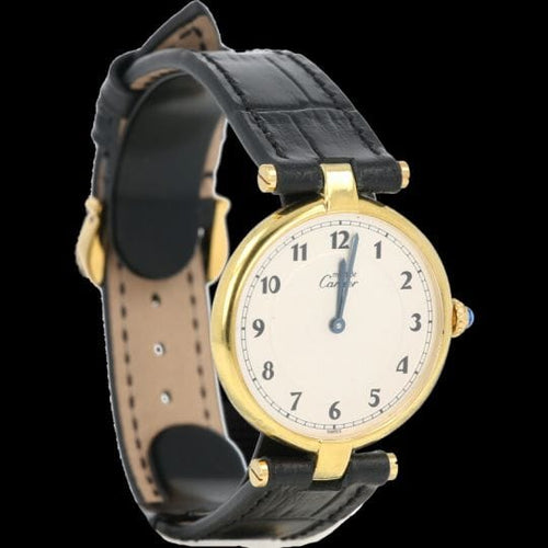 Montre Cartier Montre Must De Cartier Vermeil 58 Facettes MT44363