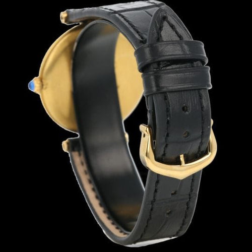 Montre Cartier Montre Must De Cartier Vermeil 58 Facettes MT44363
