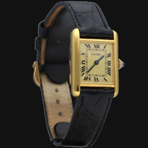 Montre Cartier Montre Tank Vermeil 58 Facettes MT44887