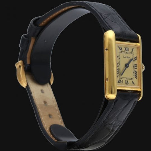 Montre Cartier Montre Tank Vermeil 58 Facettes MT44887