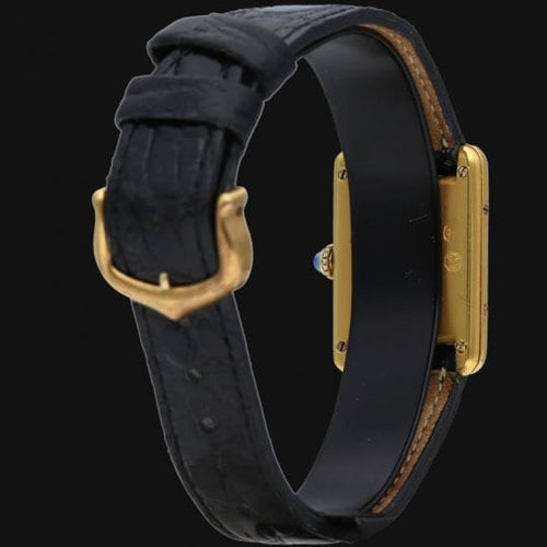 Montre Cartier Montre Tank Vermeil 58 Facettes MT44887