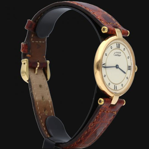 Montre Cartier Montre Must De Cartier Vermeil 58 Facettes MT44927