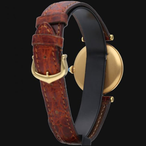 Montre Cartier Montre Must De Cartier Vermeil 58 Facettes MT44927