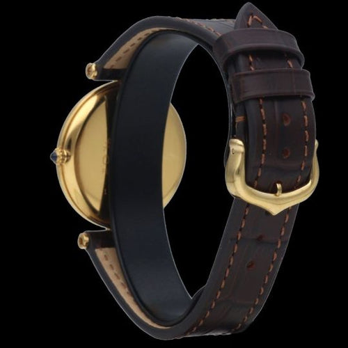 Montre Cartier Montre Must De Cartier Vermeil 58 Facettes MT41209
