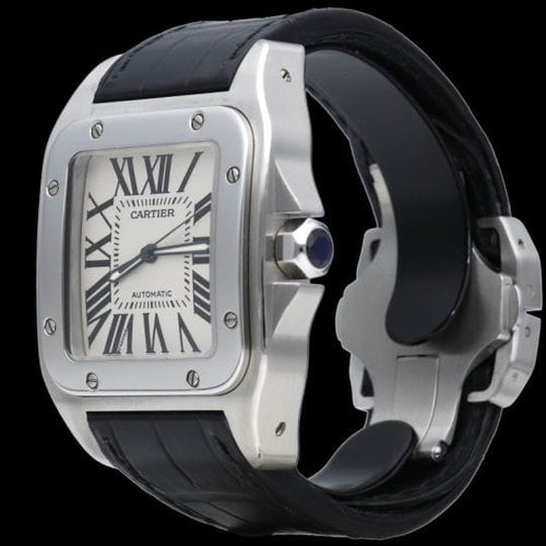 Montre Cartier Montre Santos 100 Xl 58 Facettes MT45160
