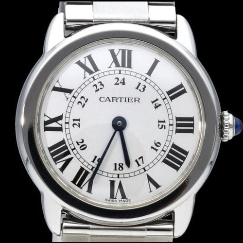 Montre Cartier Montre Ronde Solo De Cartier 29Mm 58 Facettes MT45271