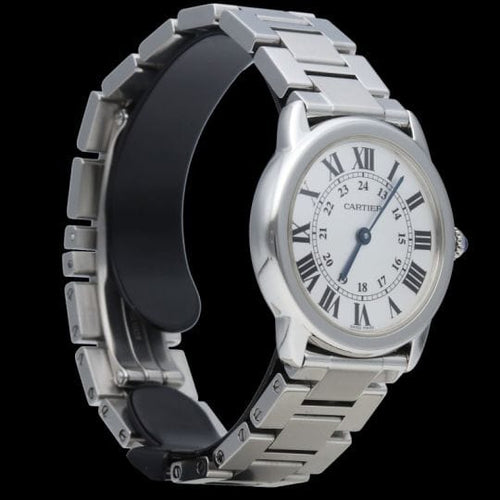Montre Cartier Montre Ronde Solo De Cartier 29Mm 58 Facettes MT45271