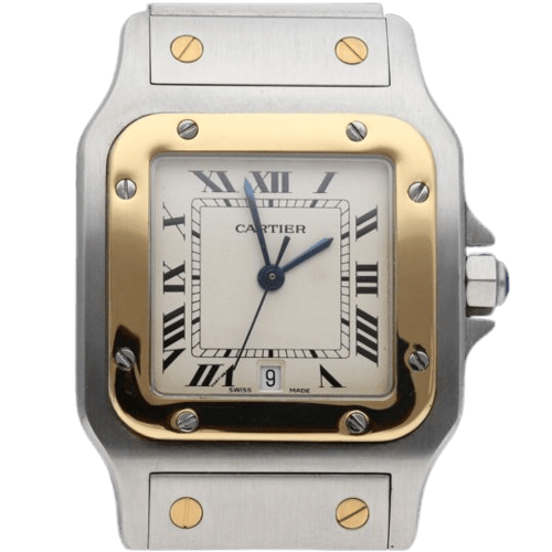 Montre Cartier Montre Santos Galbee 58 Facettes MT45179