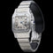Montre Cartier Santos Galbée PM - Montre quartz en acier 58 Facettes MT45190