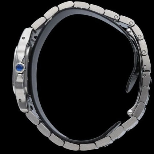 Montre Cartier Santos Galbée PM - Montre quartz en acier 58 Facettes MT45190