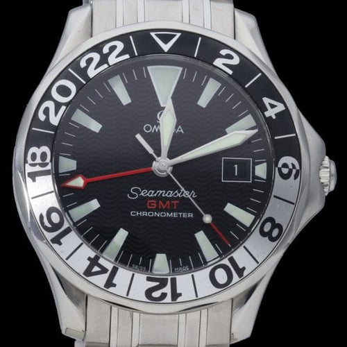 Montre Omega Seamaster - Montre Diver 300M GMT 50th Anniversary en acier 58 Facettes MT43659