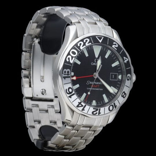 Montre Omega Seamaster - Montre Diver 300M GMT 50th Anniversary en acier 58 Facettes MT43659