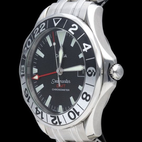 Montre Omega Seamaster - Montre Diver 300M GMT 50th Anniversary en acier 58 Facettes MT43659