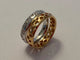 Bague 52 Pomellato Milan - Bague en or rose et or blanc 18 carats et diamants 58 Facettes