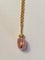 Collier Nudo Classic - Collier pendentif en or rose 18 carats, diamants bruns 58 Facettes
