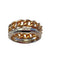 Bague 52 Pomellato Milano - Bague en or rose et or blanc 18 carats et diamants 58 Facettes