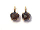 Boucles d'oreilles Pomellato Lola - Boucles d'oreilles en or rose et quartz fumé 58 Facettes