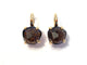 Boucles d'oreilles Pomellato Lola - Boucles d'oreilles en or rose et quartz fumé 58 Facettes