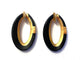 Boucles d'oreilles Pomellato Victoria - Boucles d’oreilles à clip en or rose 18 carats et jais 58 Facettes