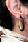 Boucles d'oreilles Pomellato Victoria - Boucles d’oreilles à clip en or rose 18 carats et jais 58 Facettes