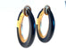 Boucles d'oreilles Pomellato Victoria - Boucles d’oreilles à clip en or rose 18 carats et jais 58 Facettes