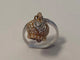 Bague 53 Chantecler Campanella - Bague Sonnerie de cloche en or blanc et diamants 58 Facettes