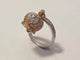 Bague 53 Chantecler Campanella - Bague Sonnerie de cloche en or blanc et diamants 58 Facettes