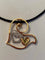 Collier Chantecler Diamour - Collier avec pendentif en or rose et diamants 58 Facettes