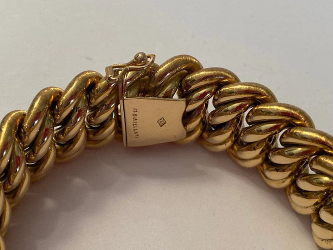 Bracelet Mario Buccellati - Bracelet en or jaune 18 carats 58 Facettes