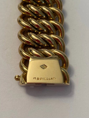 Bracelet Mario Buccellati - Bracelet en or jaune 18 carats 58 Facettes