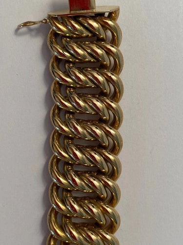 Bracelet Mario Buccellati - Bracelet en or jaune 18 carats 58 Facettes
