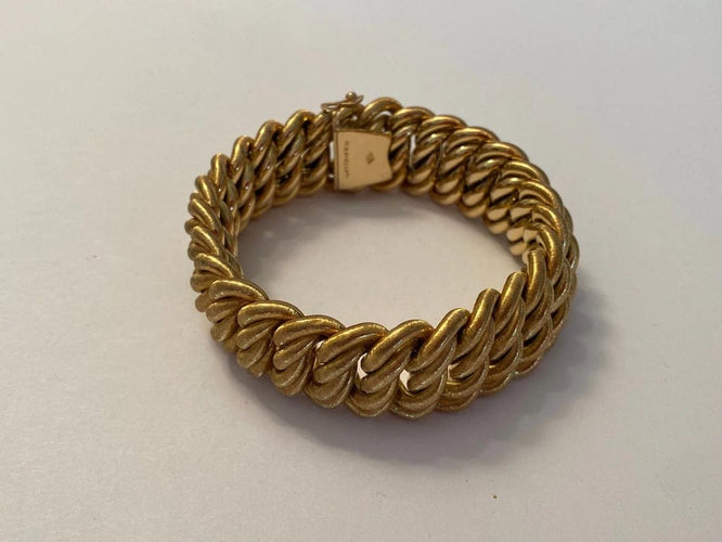Bracelet Mario Buccellati - Bracelet en or jaune 18 carats 58 Facettes