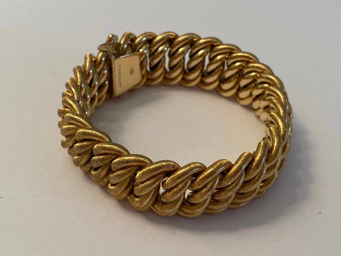 Bracelet Mario Buccellati - Bracelet en or jaune 18 carats 58 Facettes
