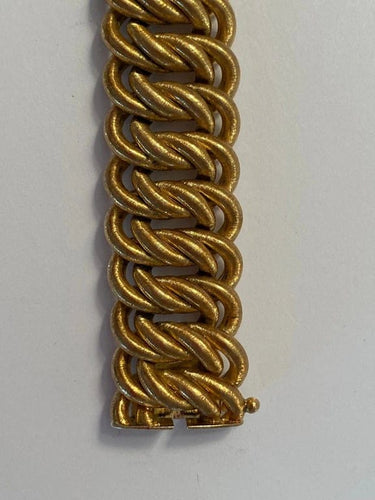 Bracelet Mario Buccellati - Bracelet en or jaune 18 carats 58 Facettes