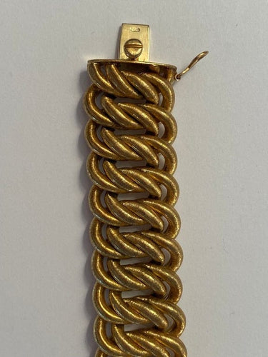 Bracelet Mario Buccellati - Bracelet en or jaune 18 carats 58 Facettes