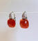 Boucles d'oreilles Pomellato Capri - Boucles d'oreilles en or blanc 18 carats avec corail et diamants 58 Facettes