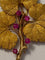 Broche Buccellati - Broche feuille en or jaune 18 carats et rubis 58 Facettes