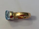 Bague 56 Pomellato Nudo - Bague en or rose et blanc 18 carats, topaze et diamants 58 Facettes